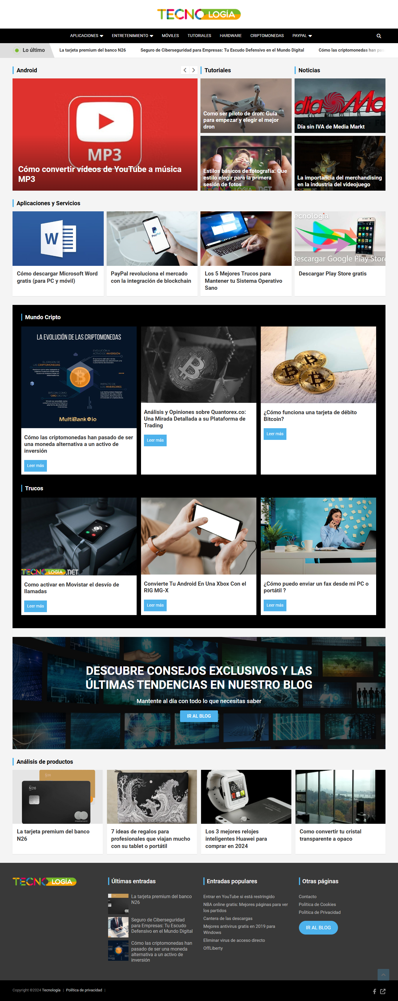 Homepage de la página web Avantgarde Tattoo